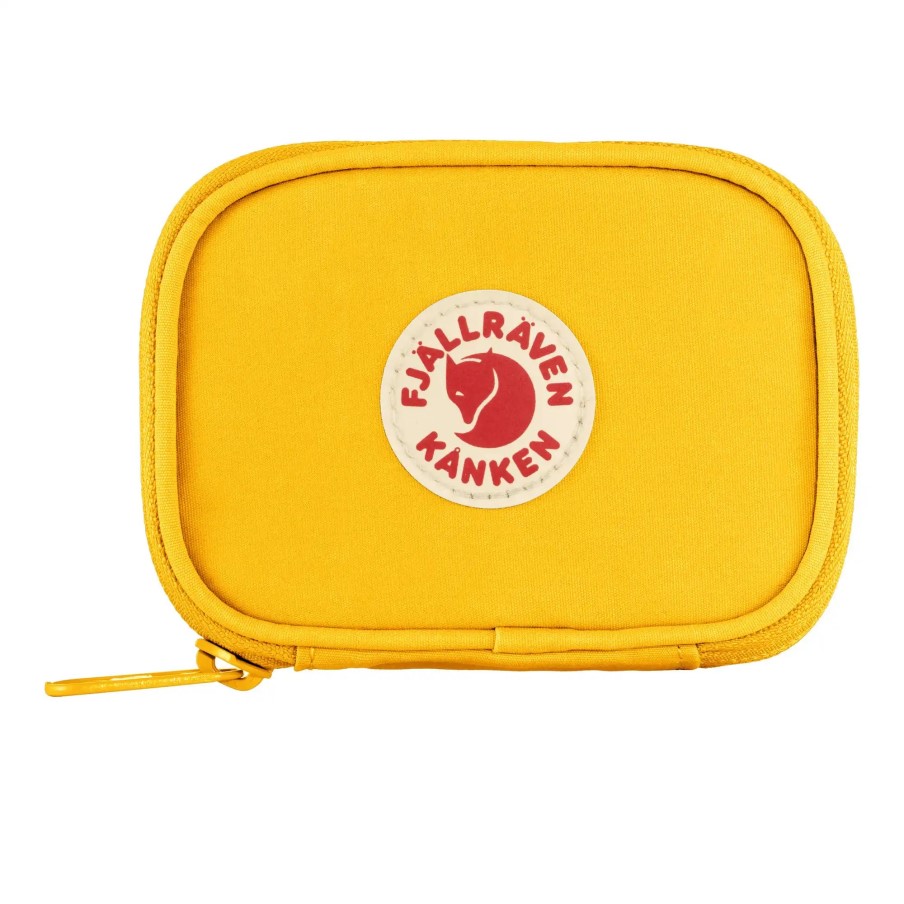Kånken Card Wallet Fjällräven Warm Yellow