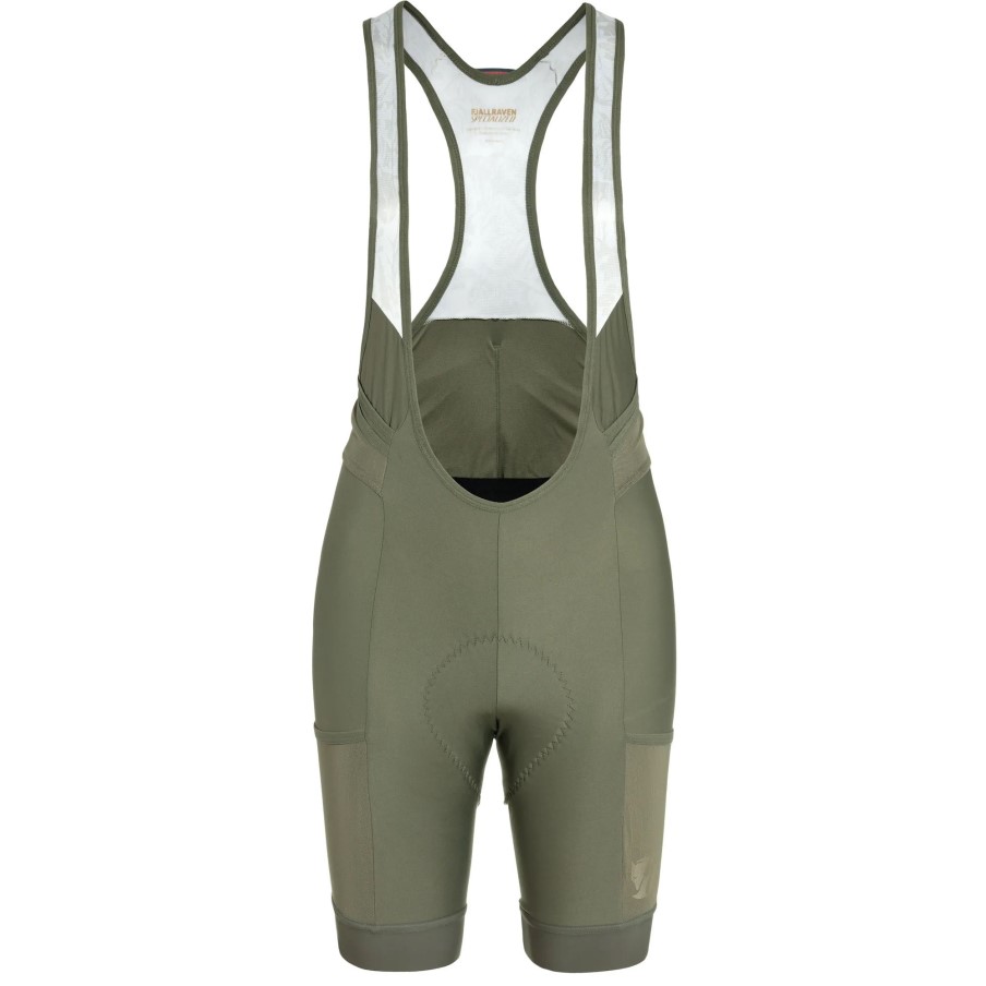 Fjällräven Green S/F Adventure Bib Shorts W/ Swat W