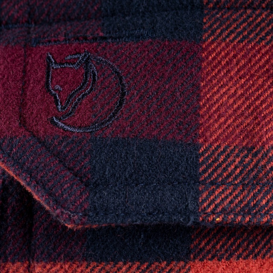 Buckwheat Brown-Black Fjällräven Skog Shirt M