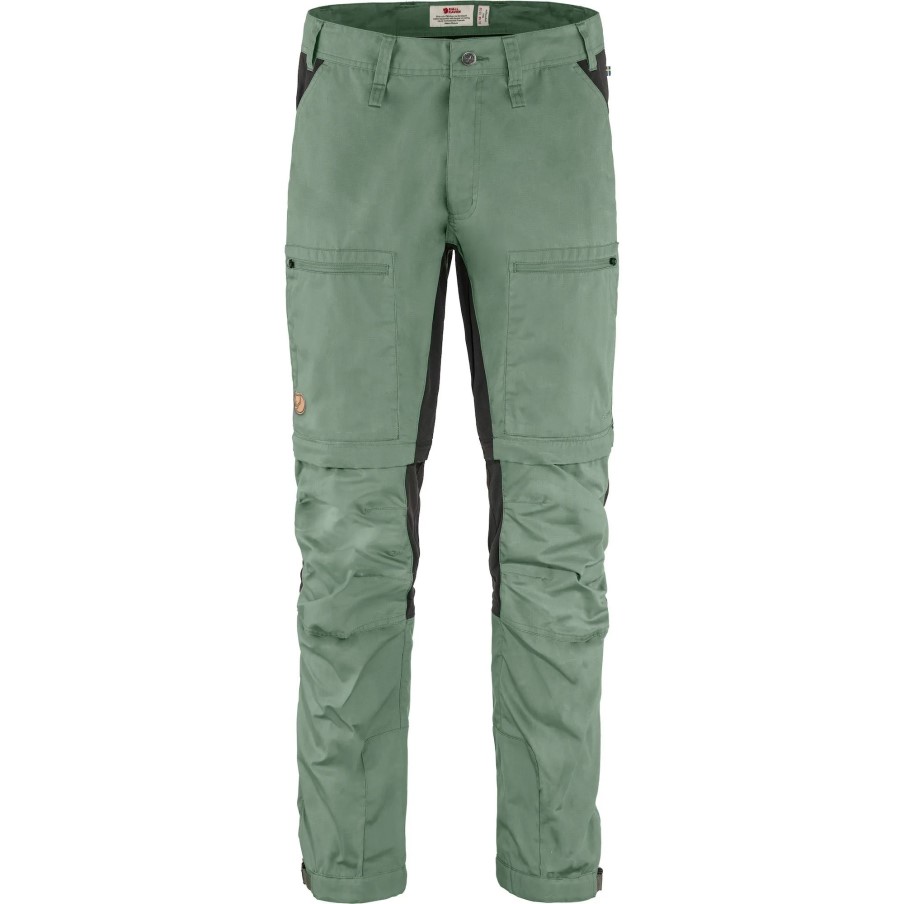 Fjällräven Patina Green-Dark Grey Abisko Lite Trekking Zip-Off M Reg
