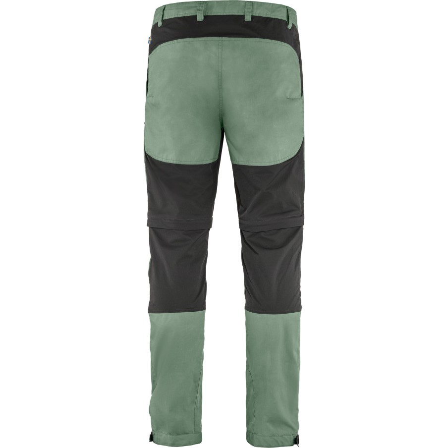 Fjällräven Patina Green-Dark Grey Abisko Lite Trekking Zip-Off M Reg
