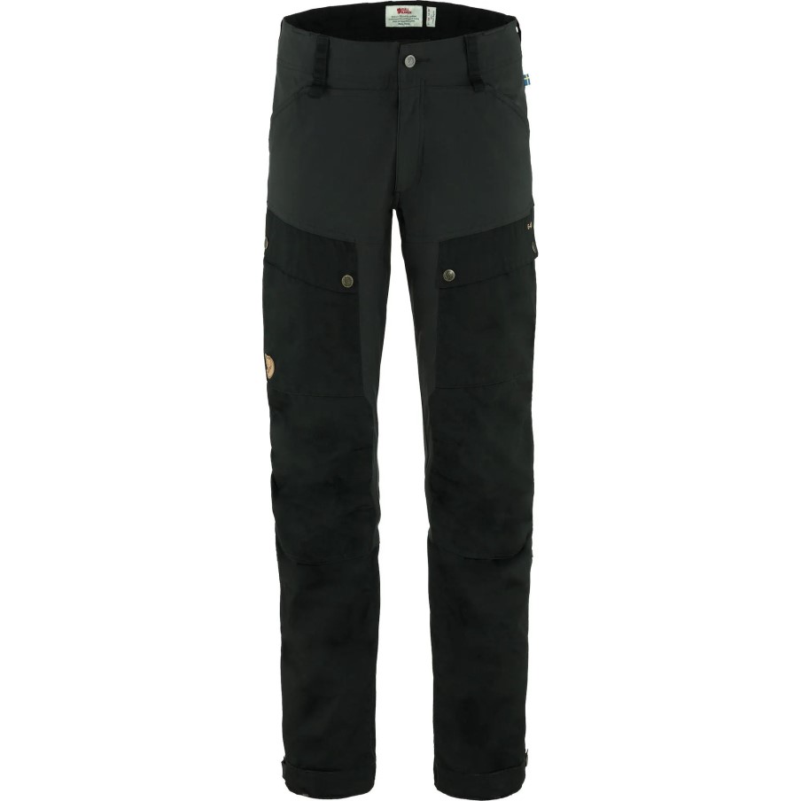 Keb Trousers M Long Fashion Fjällräven Black-Stone Grey
