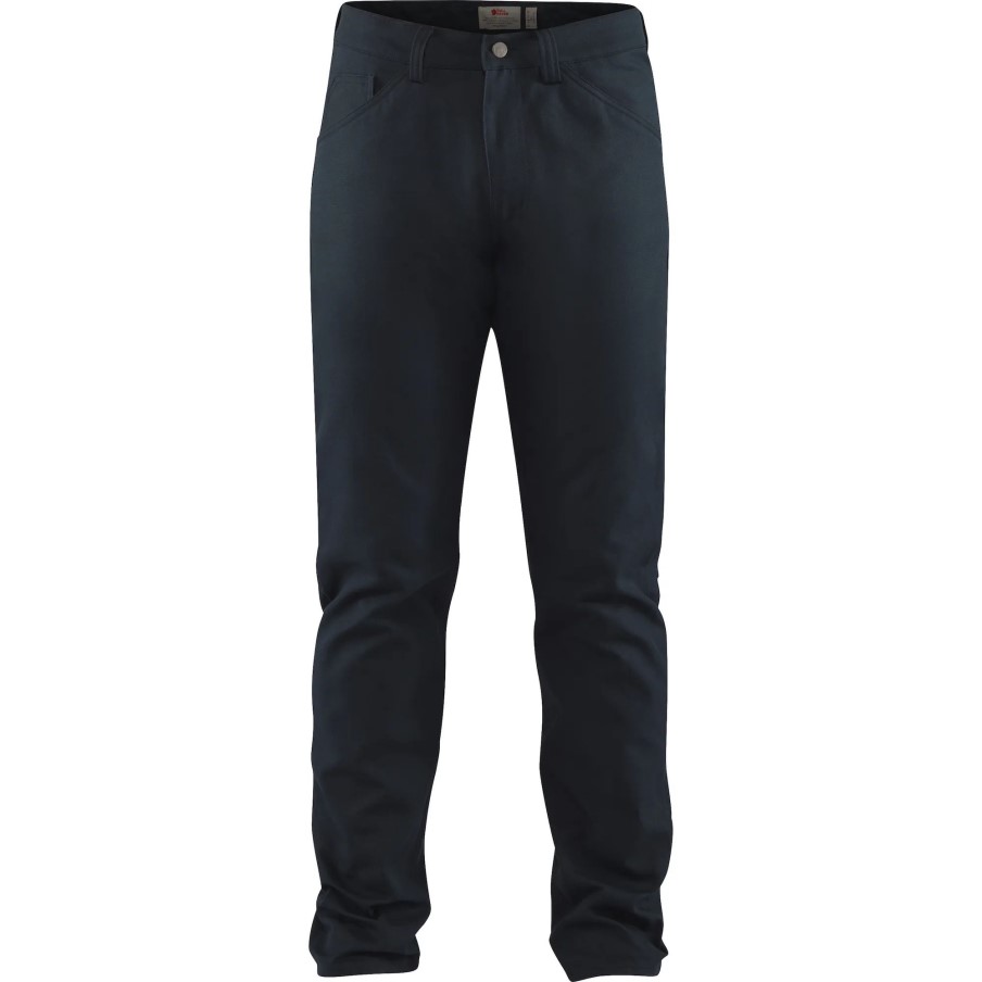 Dark Navy Greenland Canvas Jeans M Long Fjällräven