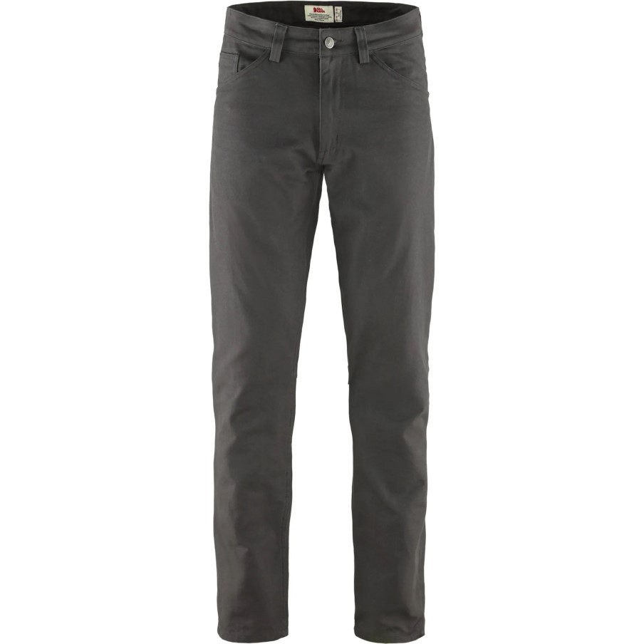 Fjällräven Greenland Canvas Jeans M Long Dark Grey