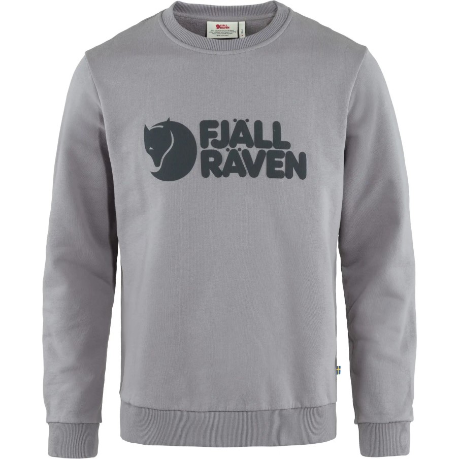 Flint Grey Logo Sweater M Fjällräven