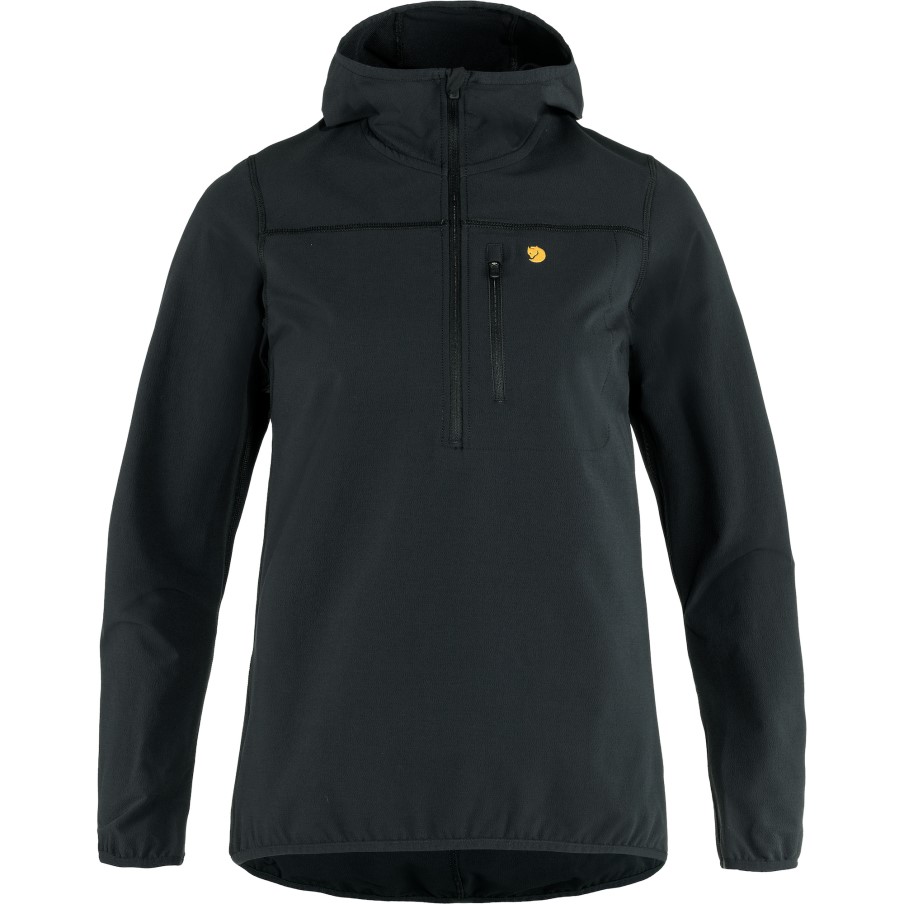 Bergtagen Stretch Half Zip W Black Fjällräven