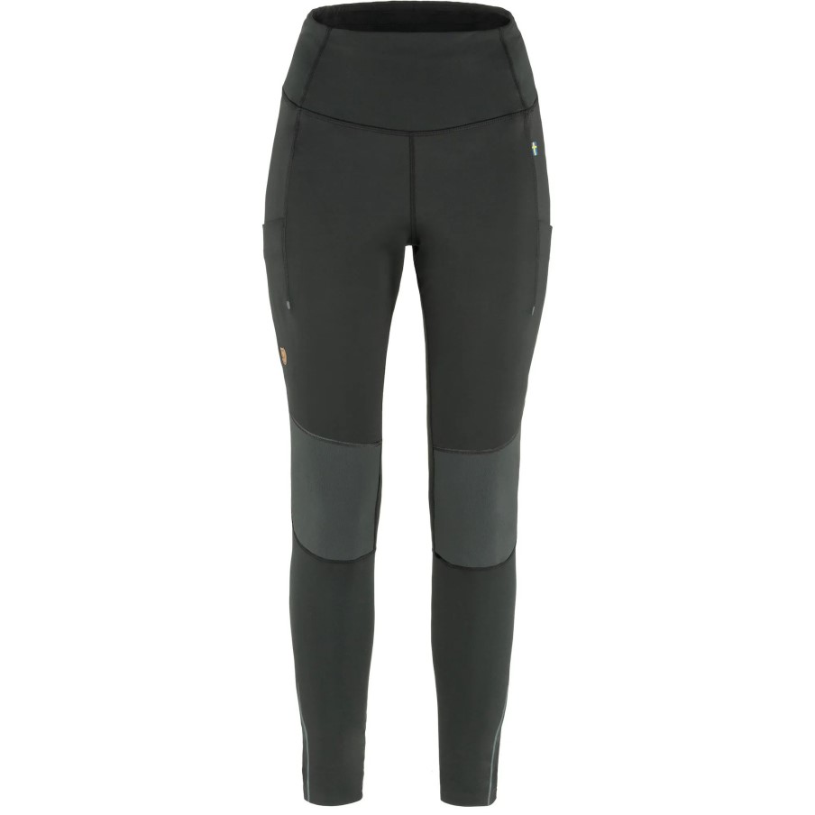 Fjällräven Black-Iron Grey Abisko Vrm Trekking Tights W