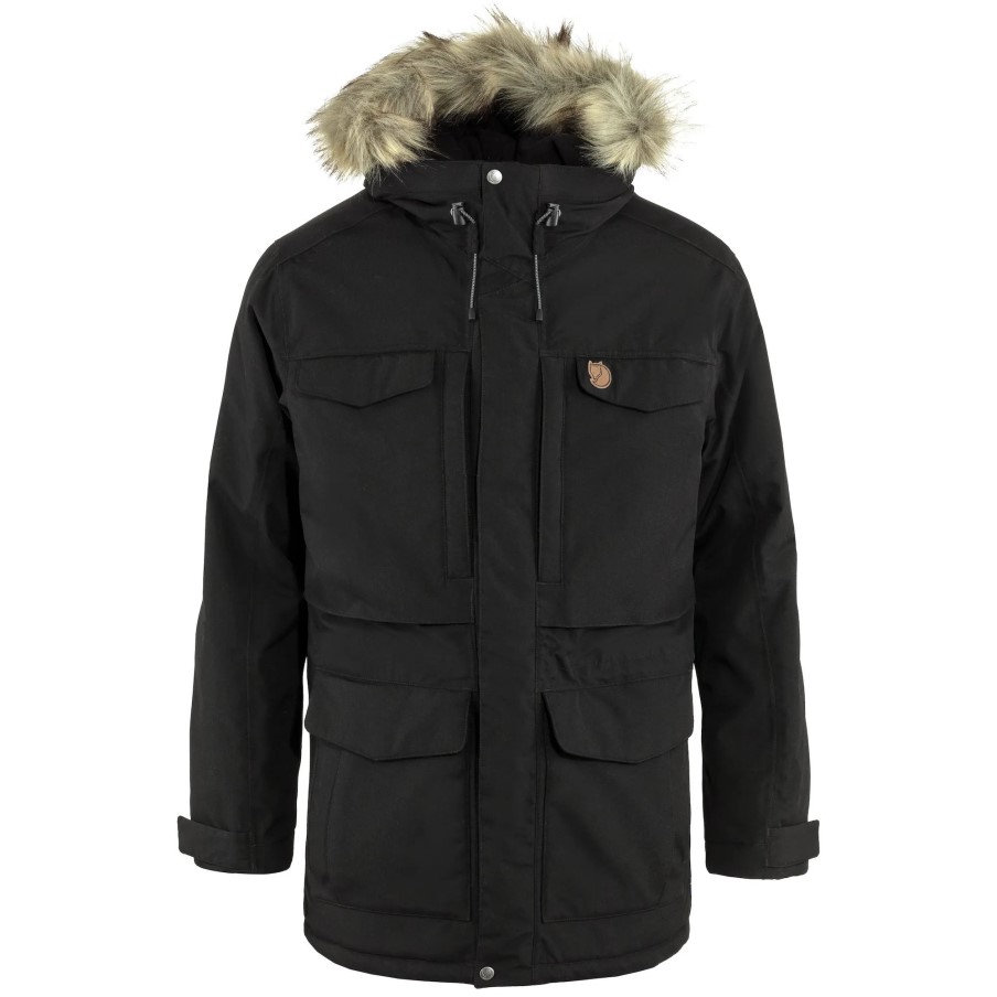 Black Fjällräven Nuuk Parka M