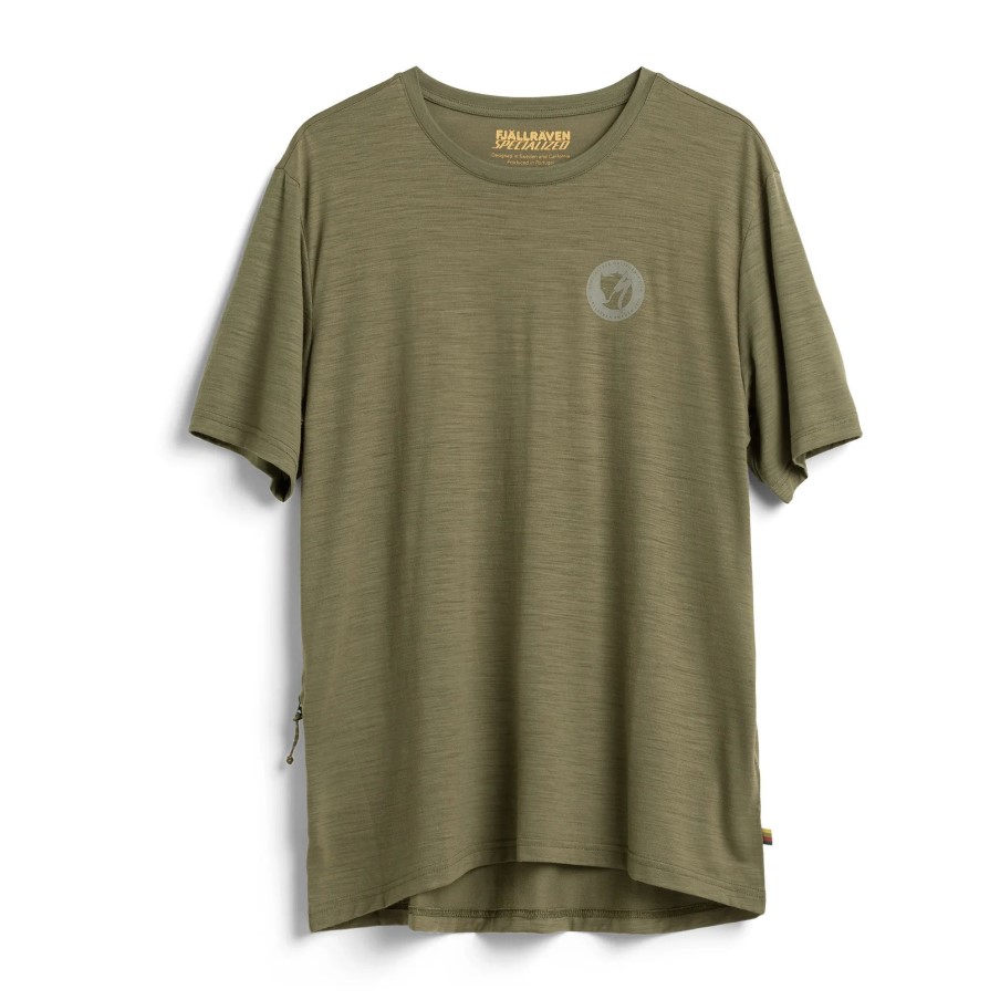 Green Fjällräven S/F Wool T-Shirt M