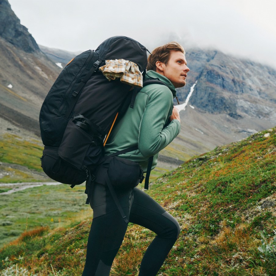 Abisko Trail Fleece M Patina Green Fashion Fjällräven
