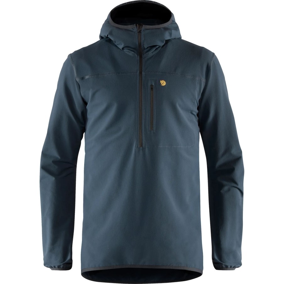 Fjällräven Mountain Blue Bergtagen Stretch Half Zip M