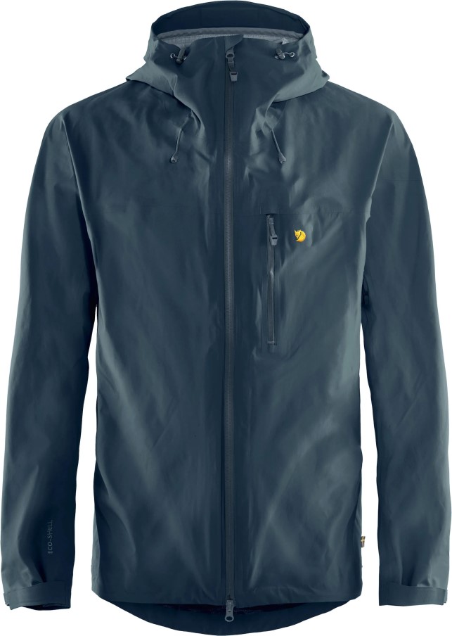 Mountain Blue Fjällräven Bergtagen Lite Eco-Shell Jacket M