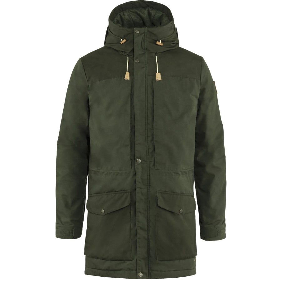 Singi Wool Padded Parka M Deep Forest Fjällräven