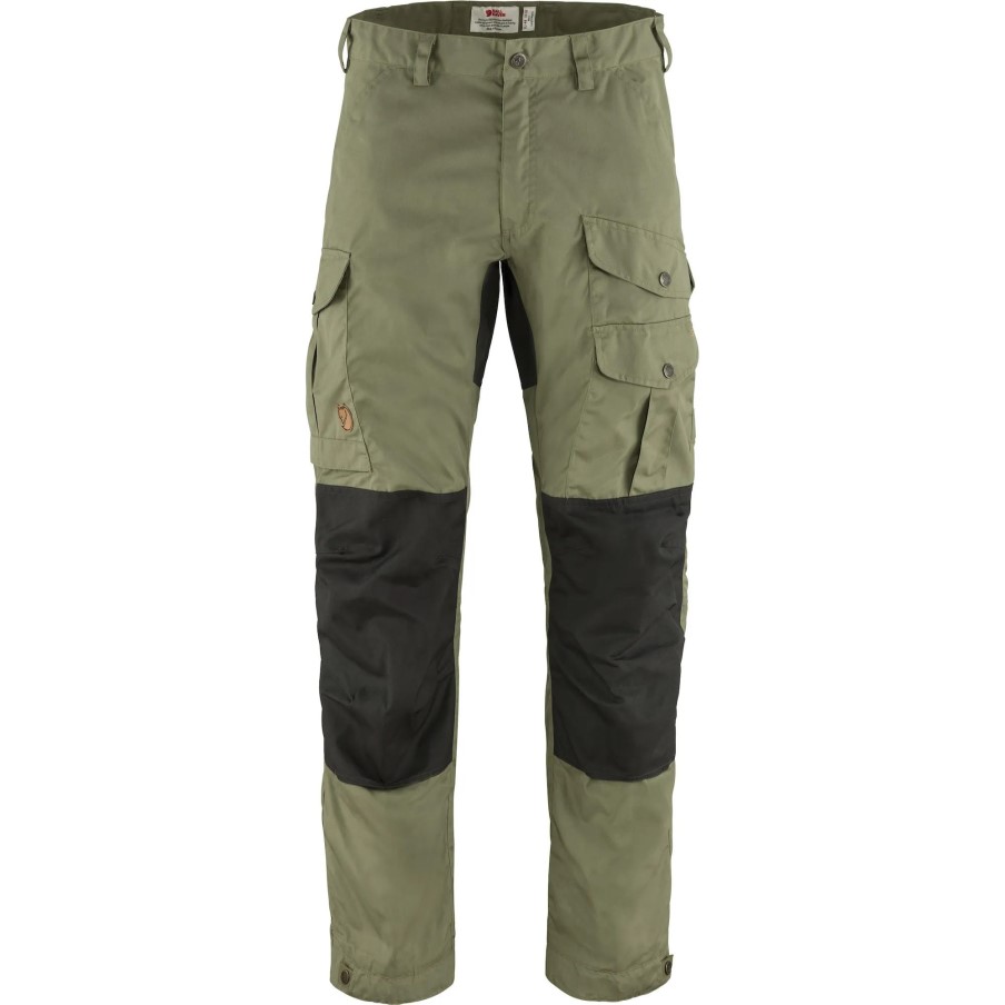 Green-Dark Grey Fjällräven Vidda Pro Trousers M Long