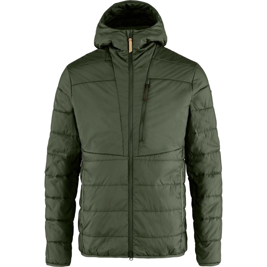 Deep Forest Keb Padded Hoodie M Fashion Fjällräven