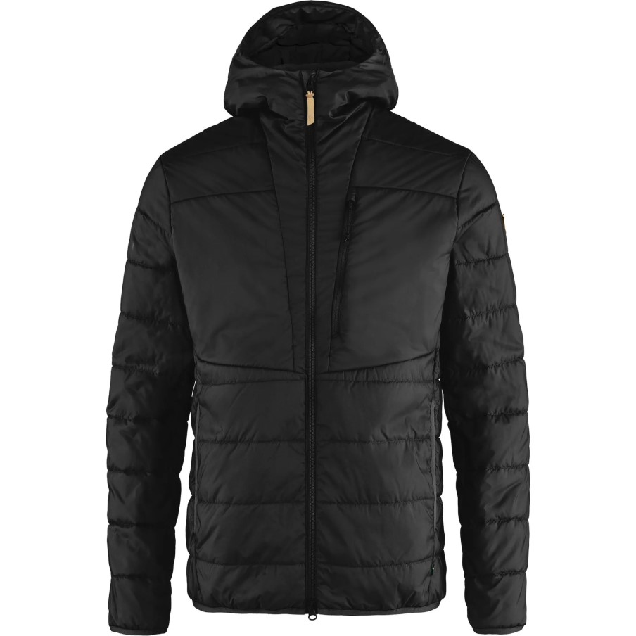 Fashion Fjällräven Black Keb Padded Hoodie M