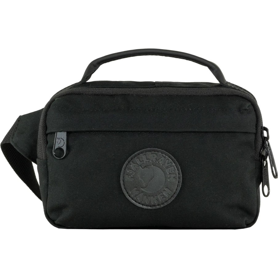 Kånken No. 2 Black Hip Pack Black Fjällräven