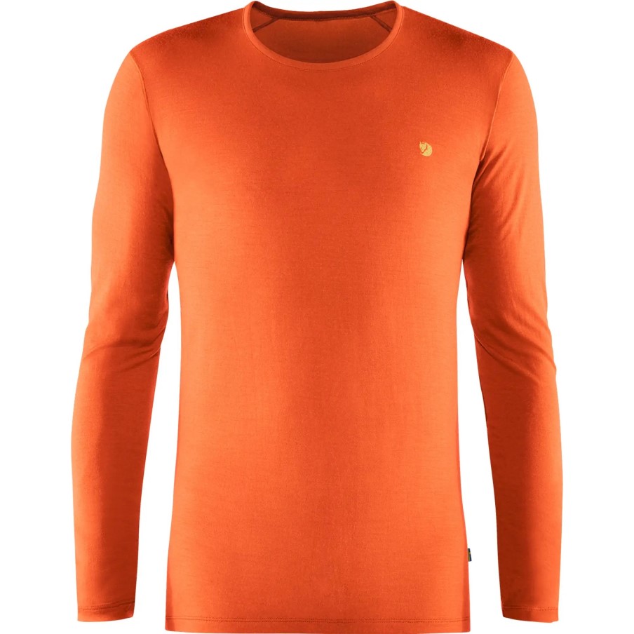 Hokkaido Orange Fjällräven Bergtagen Thinwool Ls M
